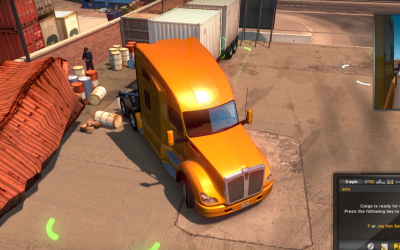 American Truck Simulator Gameplay - Kenworth T680 Las Vegas - San Francisco (pre-release beta)