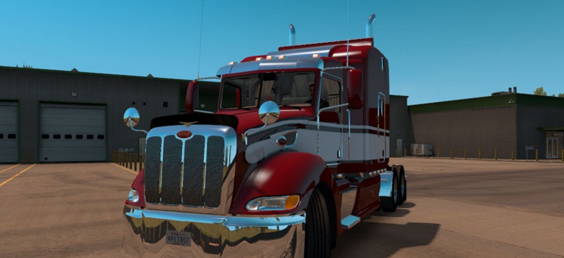 Peterbilt 386 update - ATS mod / American Truck Simulator mod